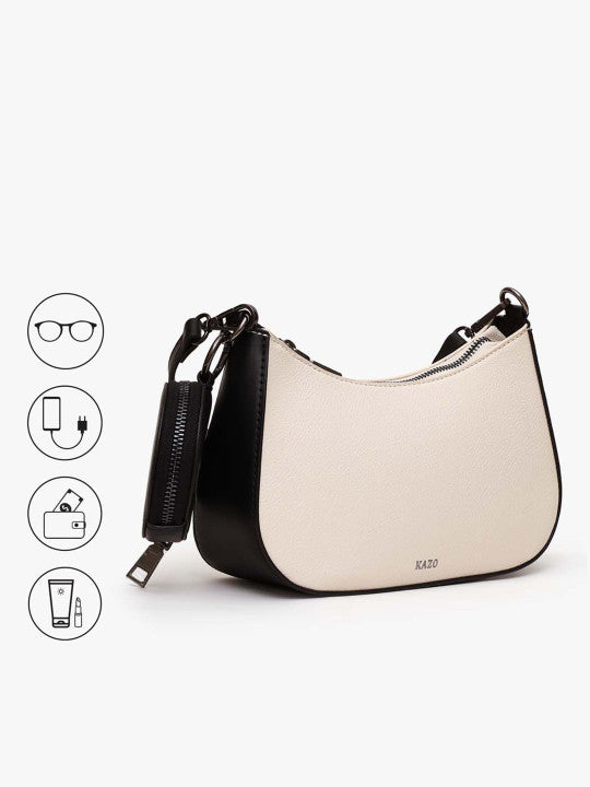 Ivory Bridal Fringe Bag - D1
