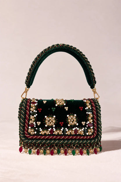 Regal Green Big Clutch