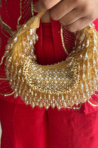 Meadow Golden Hobo Bag