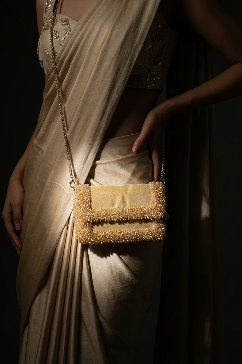 Elysia Golden Bag