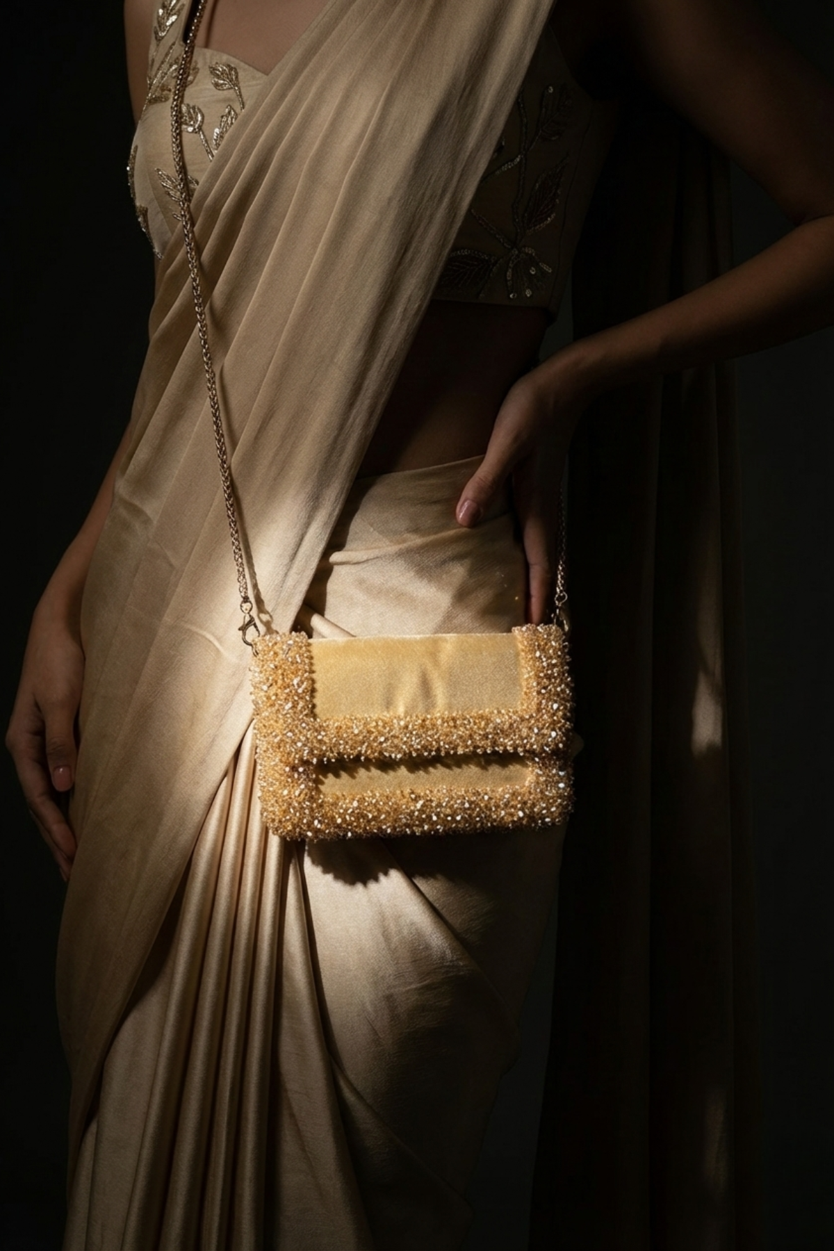 Elysia Golden Bag