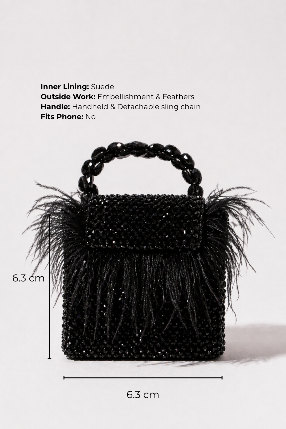 Stylish black bag
