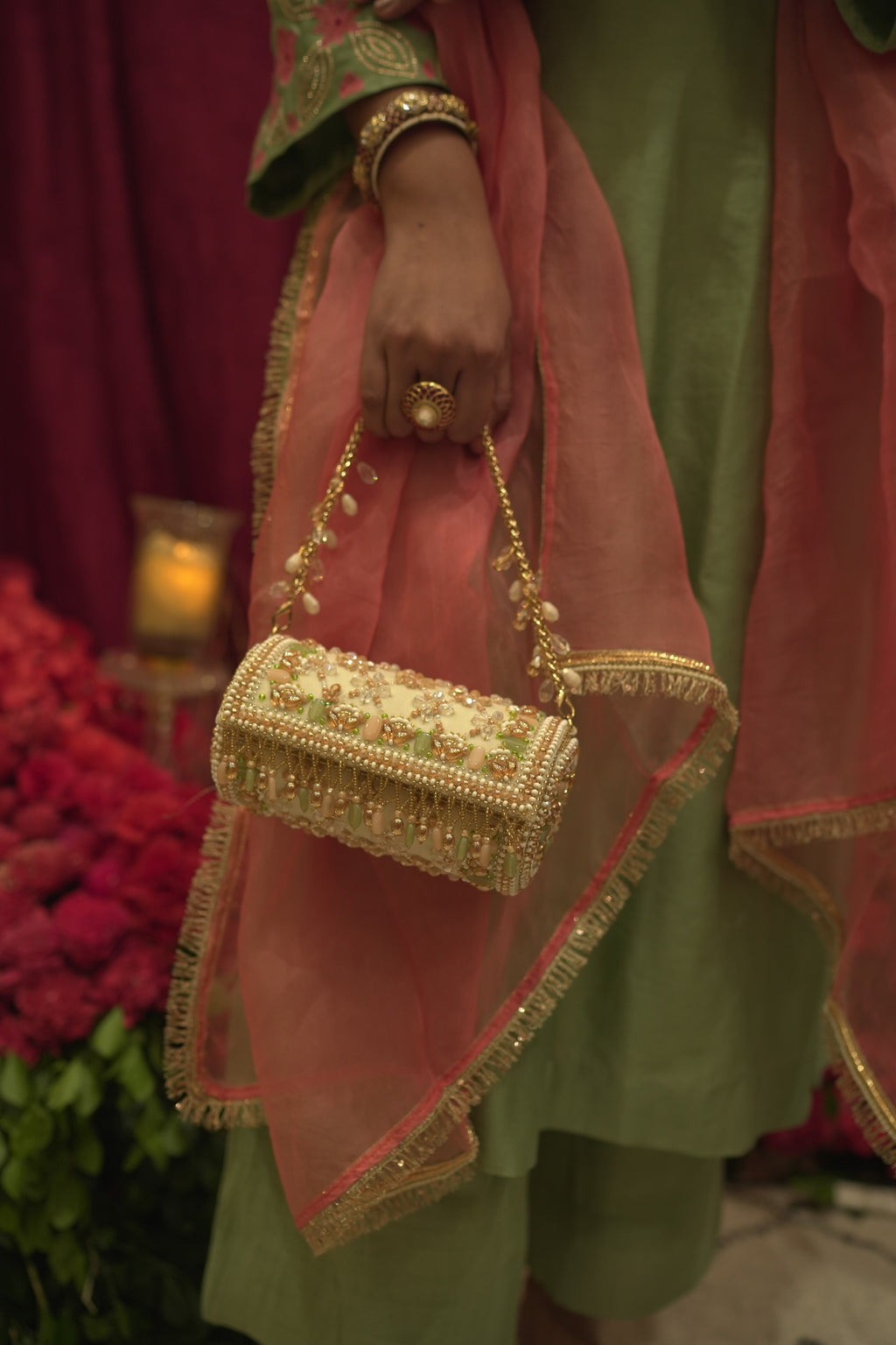 Gulbahar Cylindrical Bag