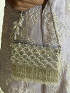 Drape Silver Mini Bag