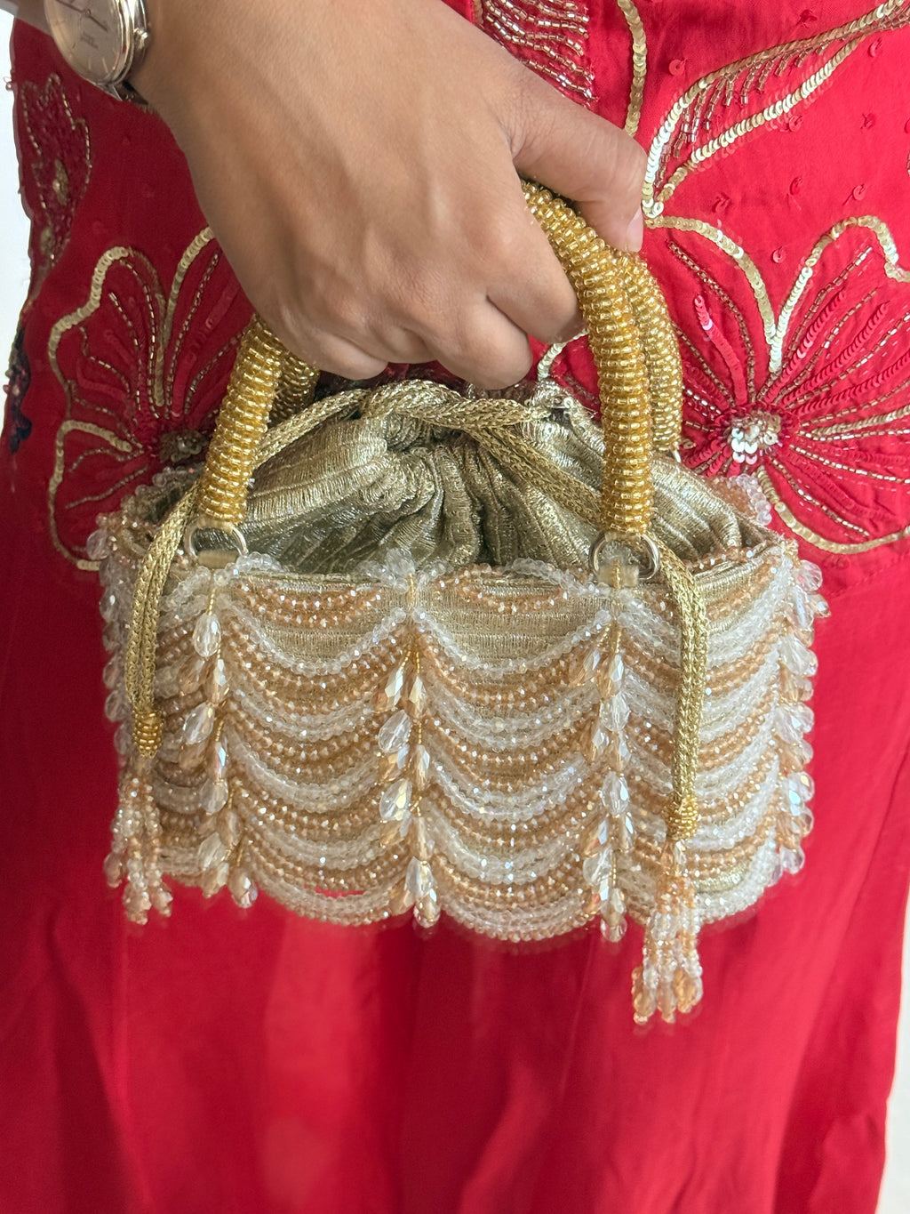 Meher Golden Bag