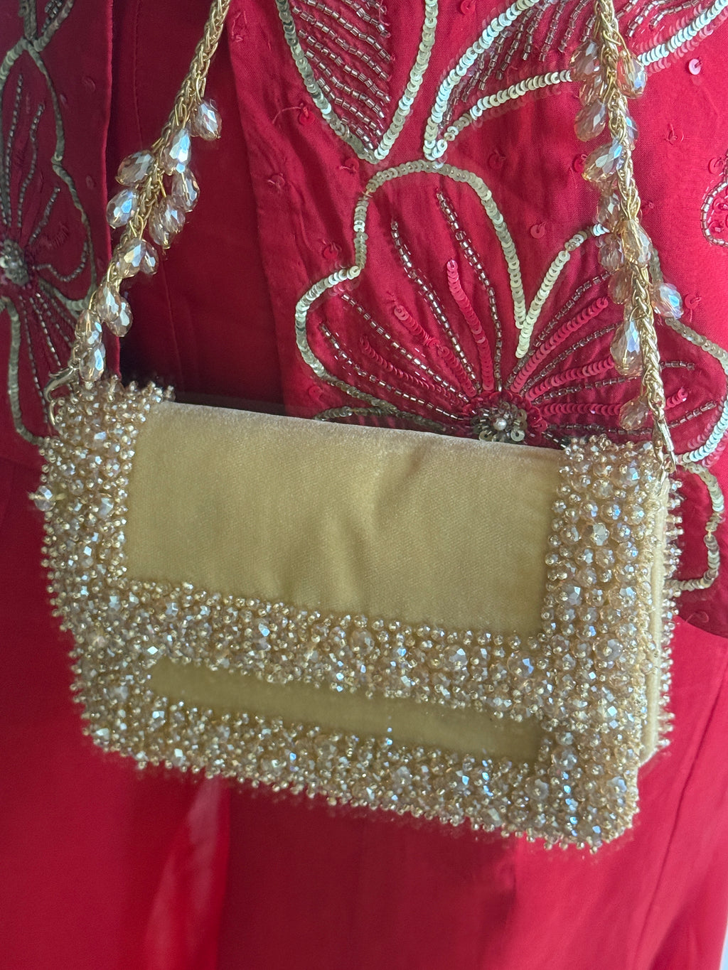 Elysia Golden Bag