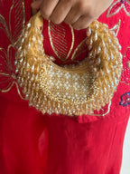 Meadow Luxe Golden Hobo Bag