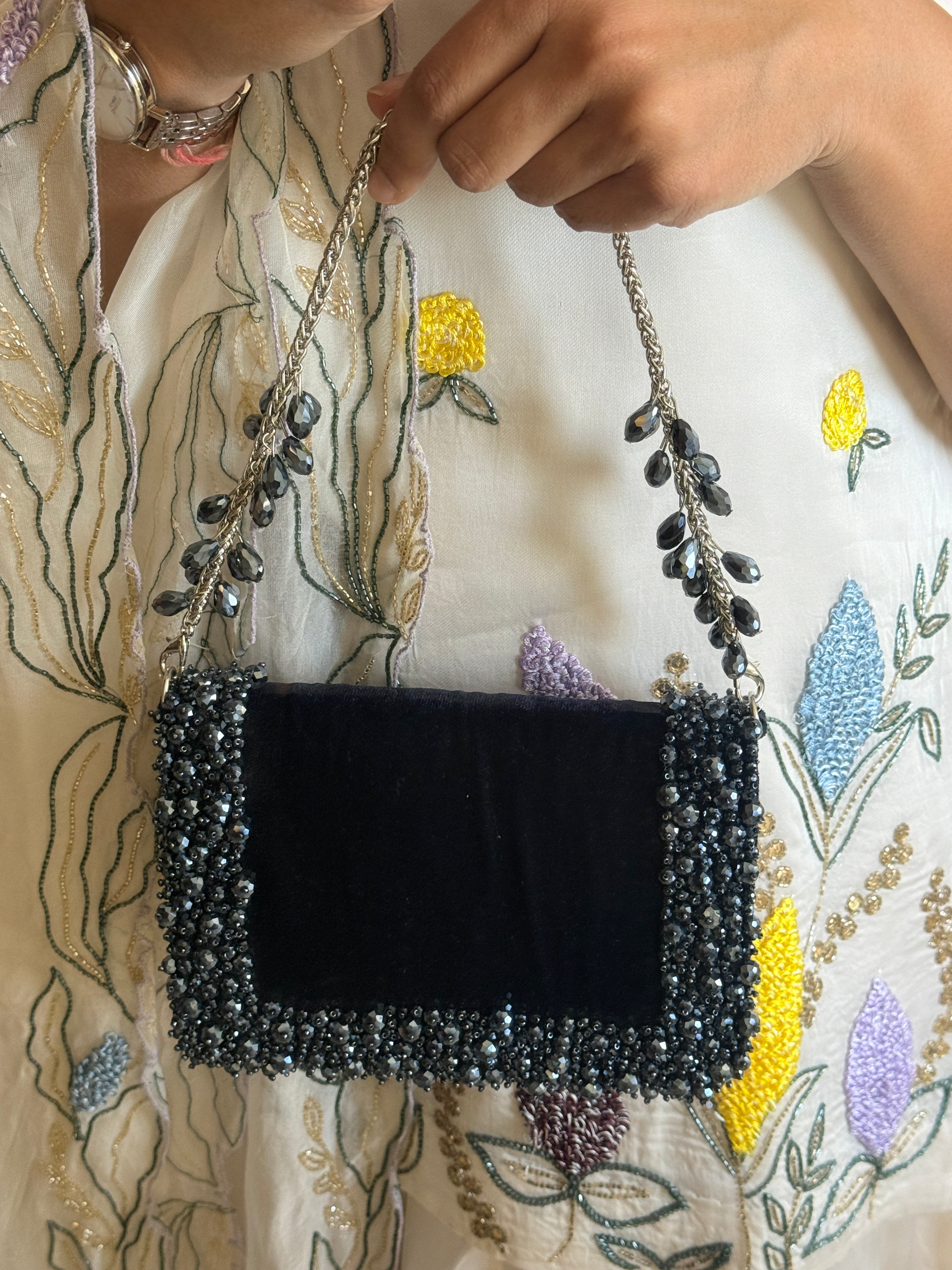 Elysia Charcol Blue Bag