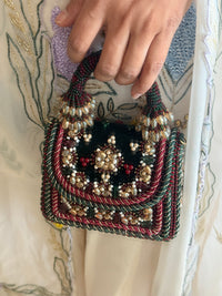 Regal Bloom Green Bag