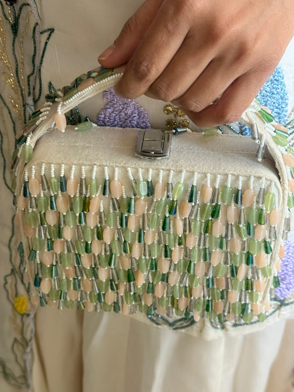 Kira Multi Colour Box Bag