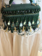 Padmavati Green Vanity Bag