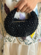 Midnight Black Hobo Bag