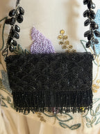 Drape Black Mini Bag