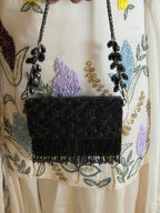 Drape Black Mini Bag