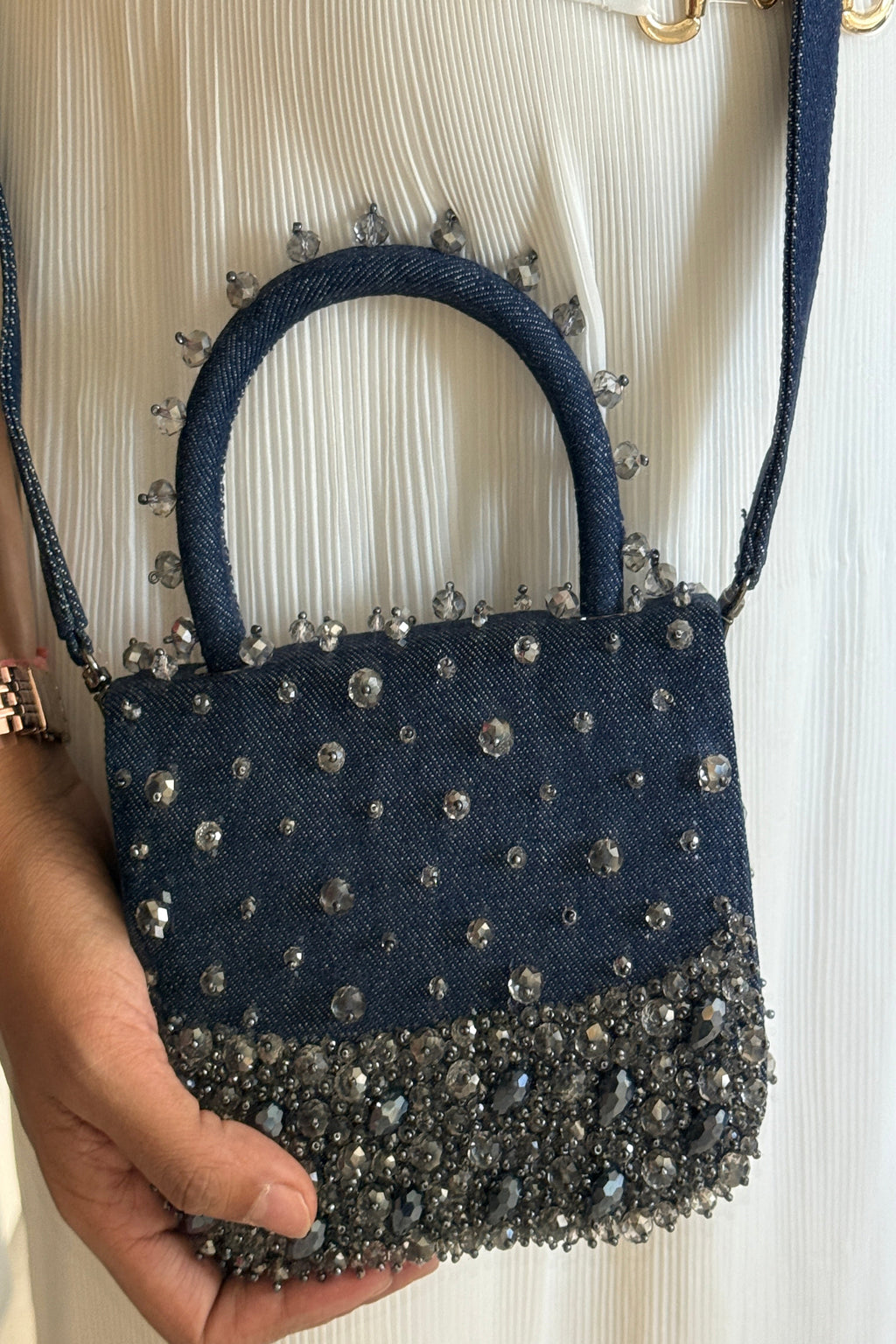 Luna Denim Bag