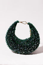 Midnight Emerald Hobo Bag