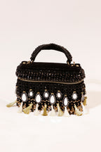 Padmavati Black Vanity Bag