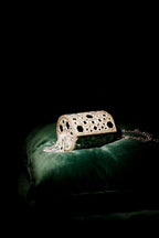 Sitara Silver Mini Cylindrical Mirror Bag