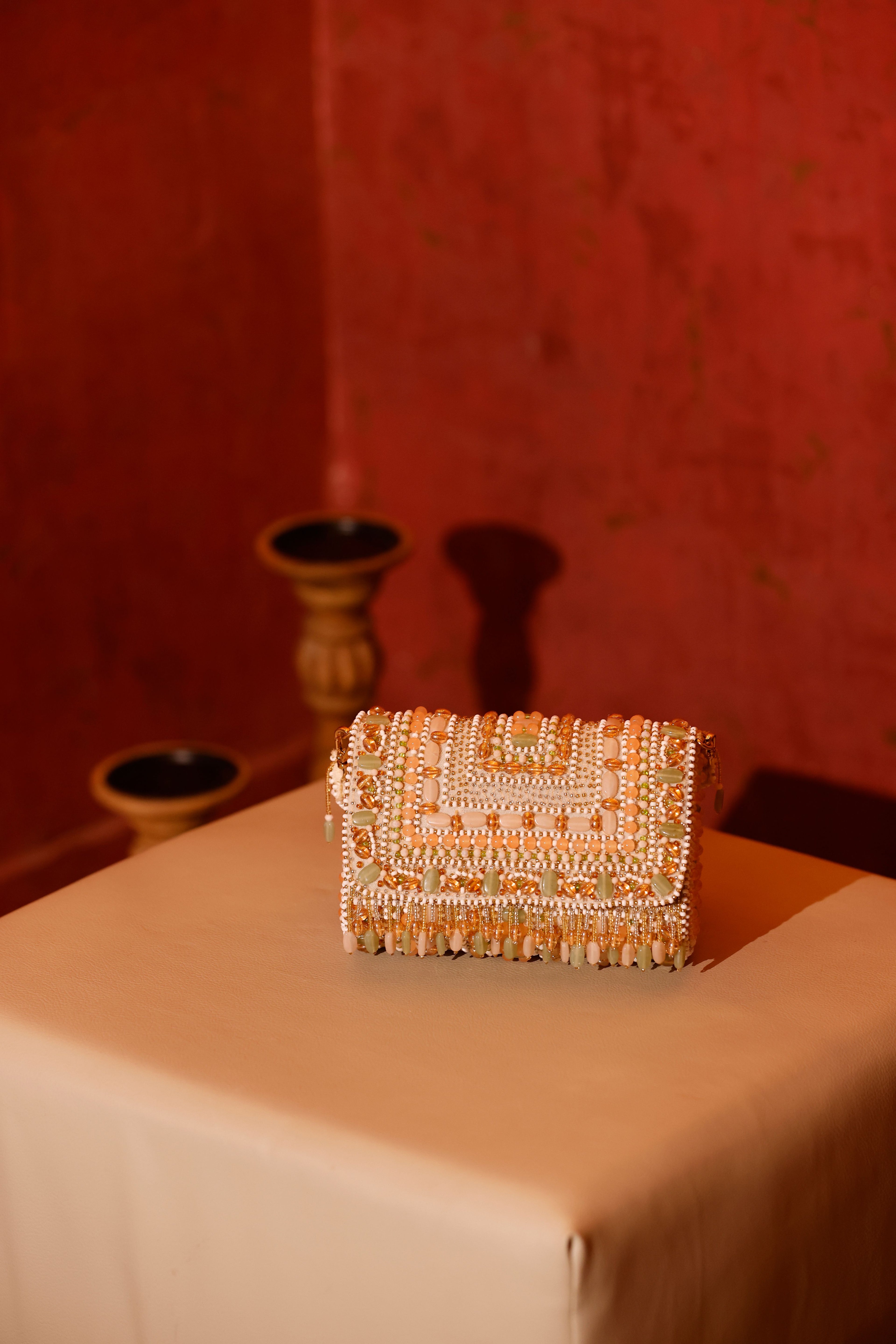 Gulbahaar Pastel Flap Bag