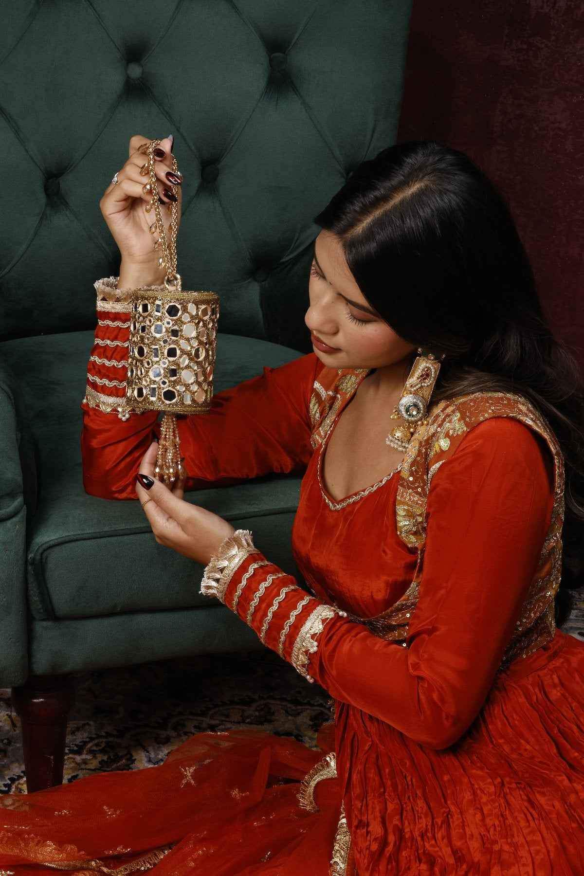 Sitara Golden Mini Bag