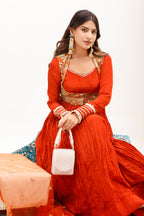 Sunehri White Mini Bag