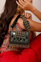 Aaina Green Bag