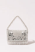 Aaina Silver Mirror Shoulder Bag