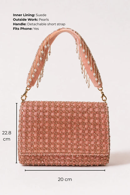 Pink birthday party bag for women