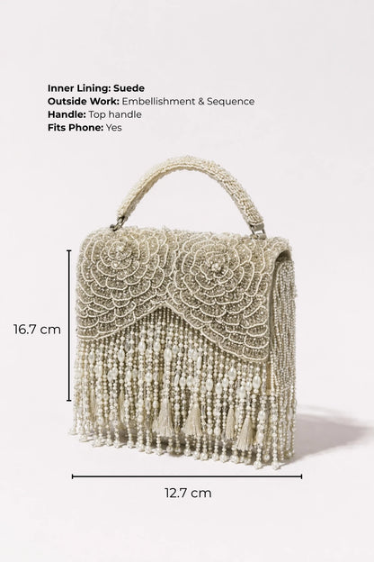 Designer festive clutch bag for women