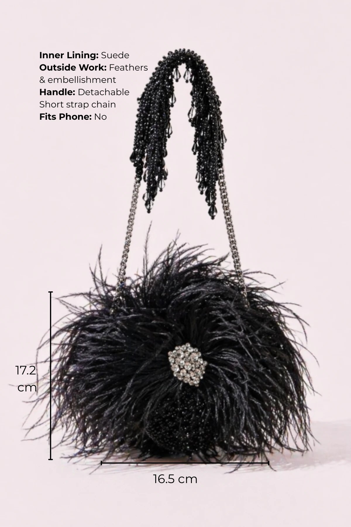 Designer round bag styled with resort wear for vacations