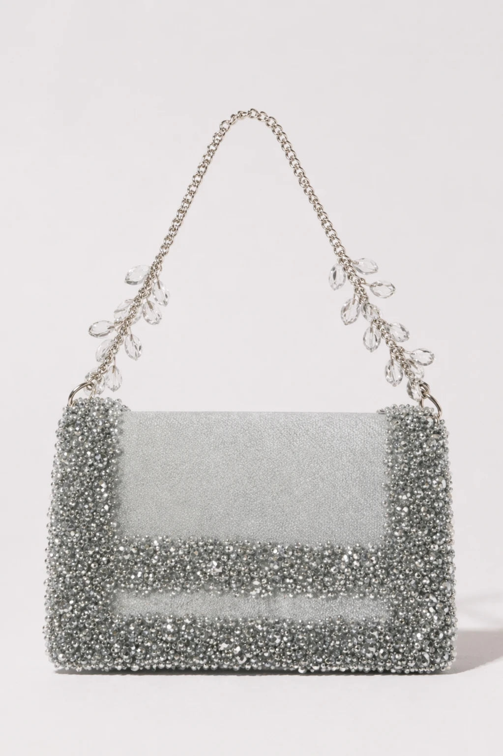 Elysia Grey Shoulder Bag for festive celebrations and parties