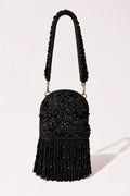 Enchant Black Clutch Bag