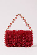 Gleam Red Clutch Bag