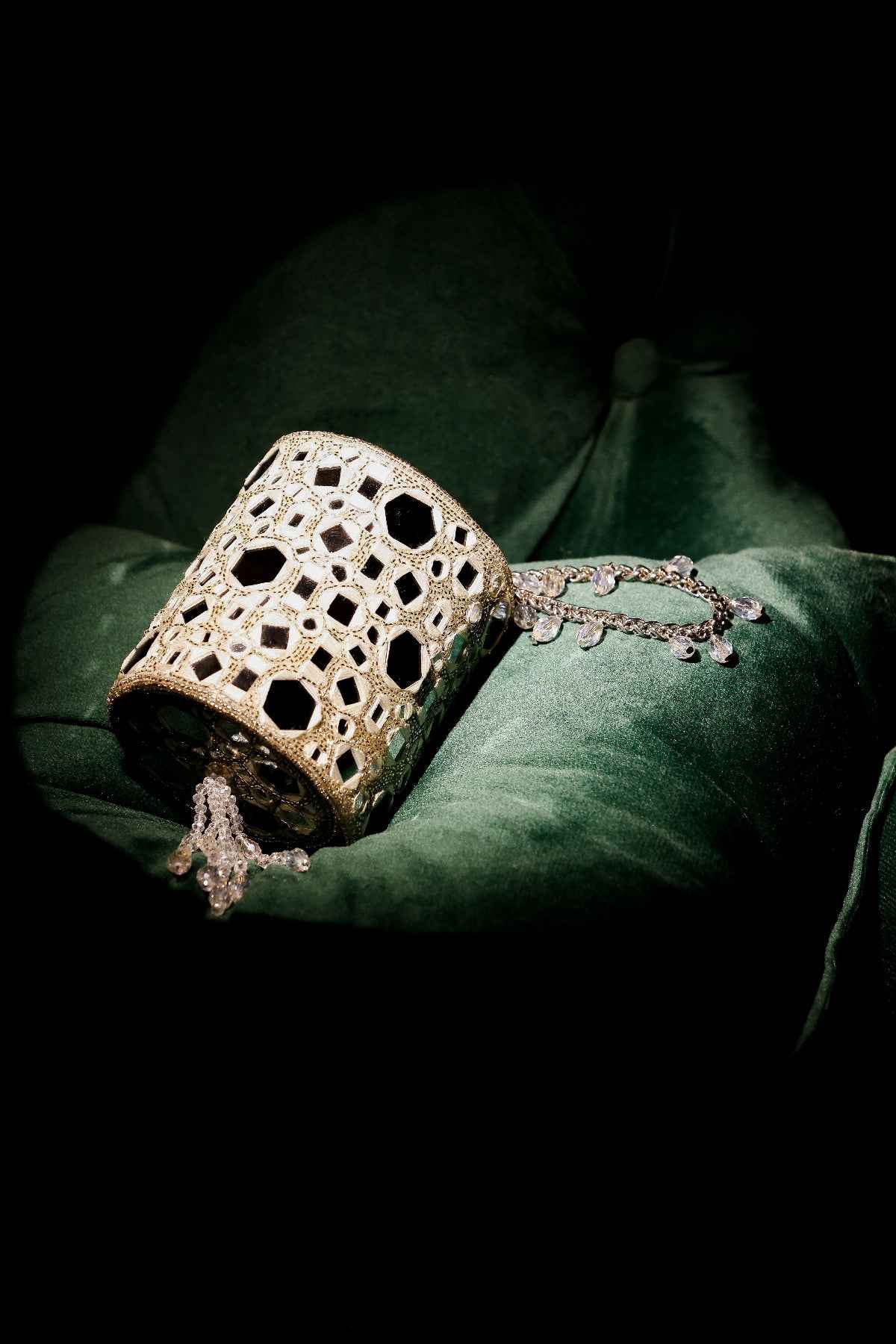 Sitara Silver Mini Bag