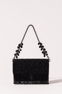 Drape Black Mini Bag