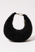 Midnight Black Hobo Bag