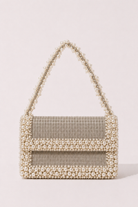 Shimmer Light Denim Bag