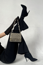 Glam shoulder occasion bag designed beautifully for receptions and celebration dressing