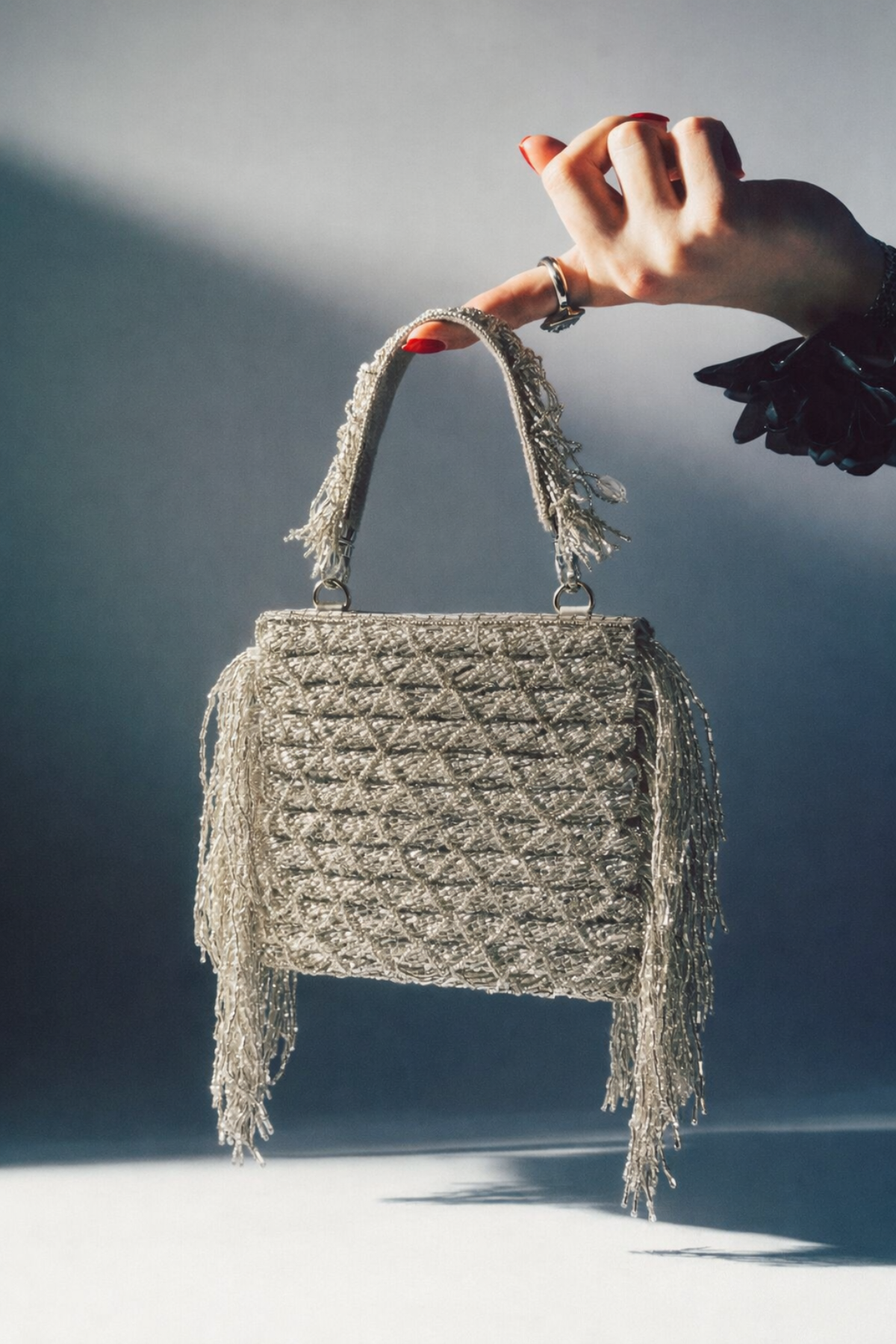 Glam designer party handbag designed beautifully for receptions and cocktail nights