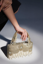 Luxury crystal party purse inspired by glamorous celebrations and cocktail styling