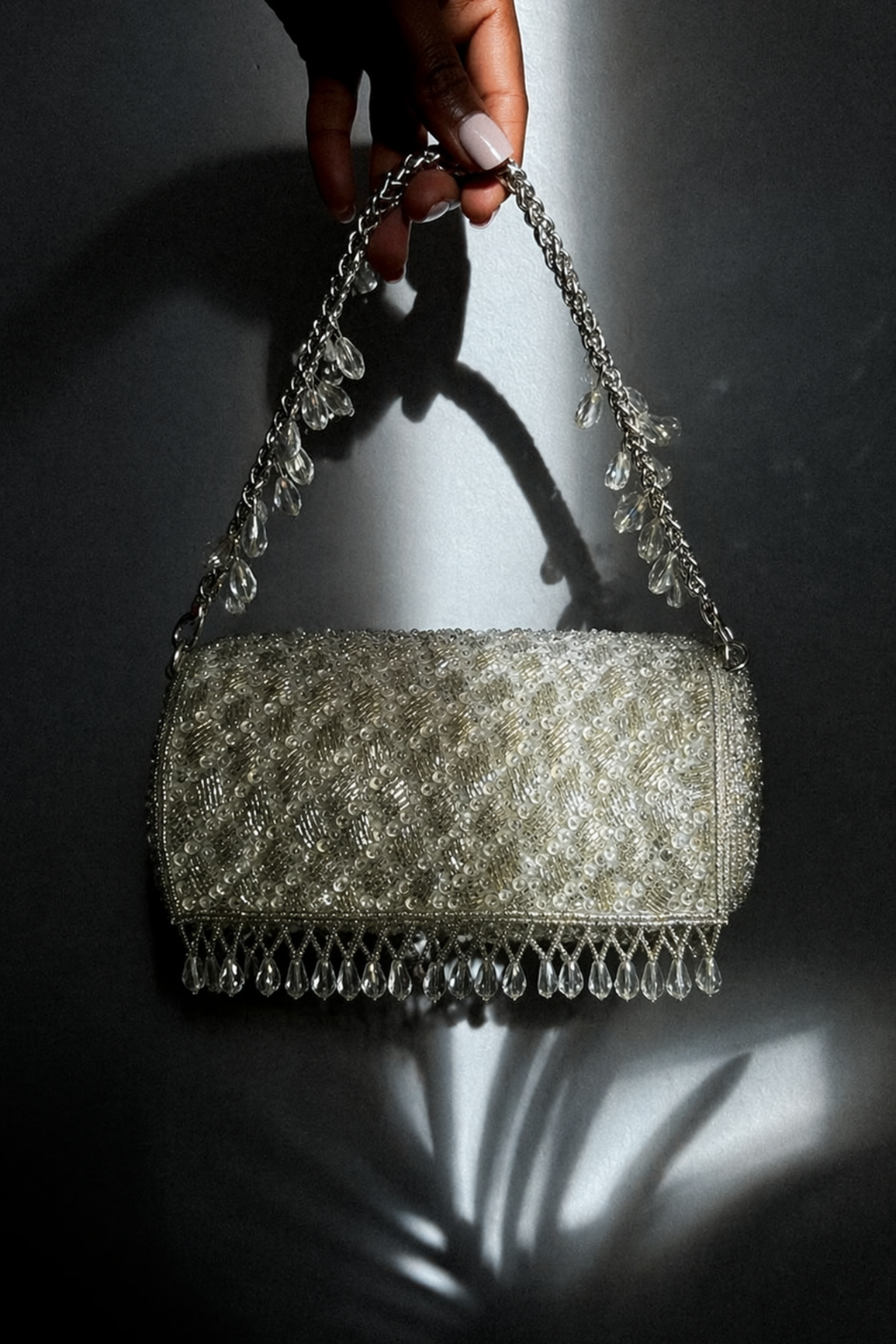 Luxury evening party purse inspired by glamorous cocktail celebrations and festive styling