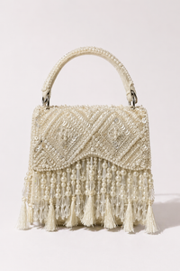Gulmohar White Bag