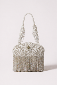 Saanjh Silver Bag