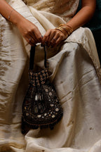 Traditional wedding handbag designed for brides and festive ethnic celebrations