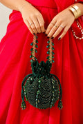 Aura Green Potli
