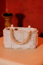 Beaded evening purse designed for cocktail parties and celebration styling