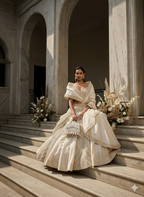 White tassel occasion handbag designed beautifully for receptions and cocktail evenings