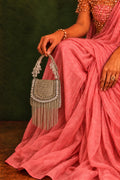 Leher Silver Mini Bag