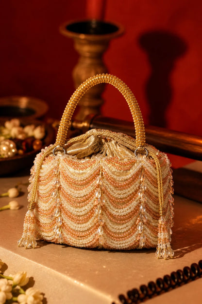 Luxury festive clutch bag for celebrations and festivals