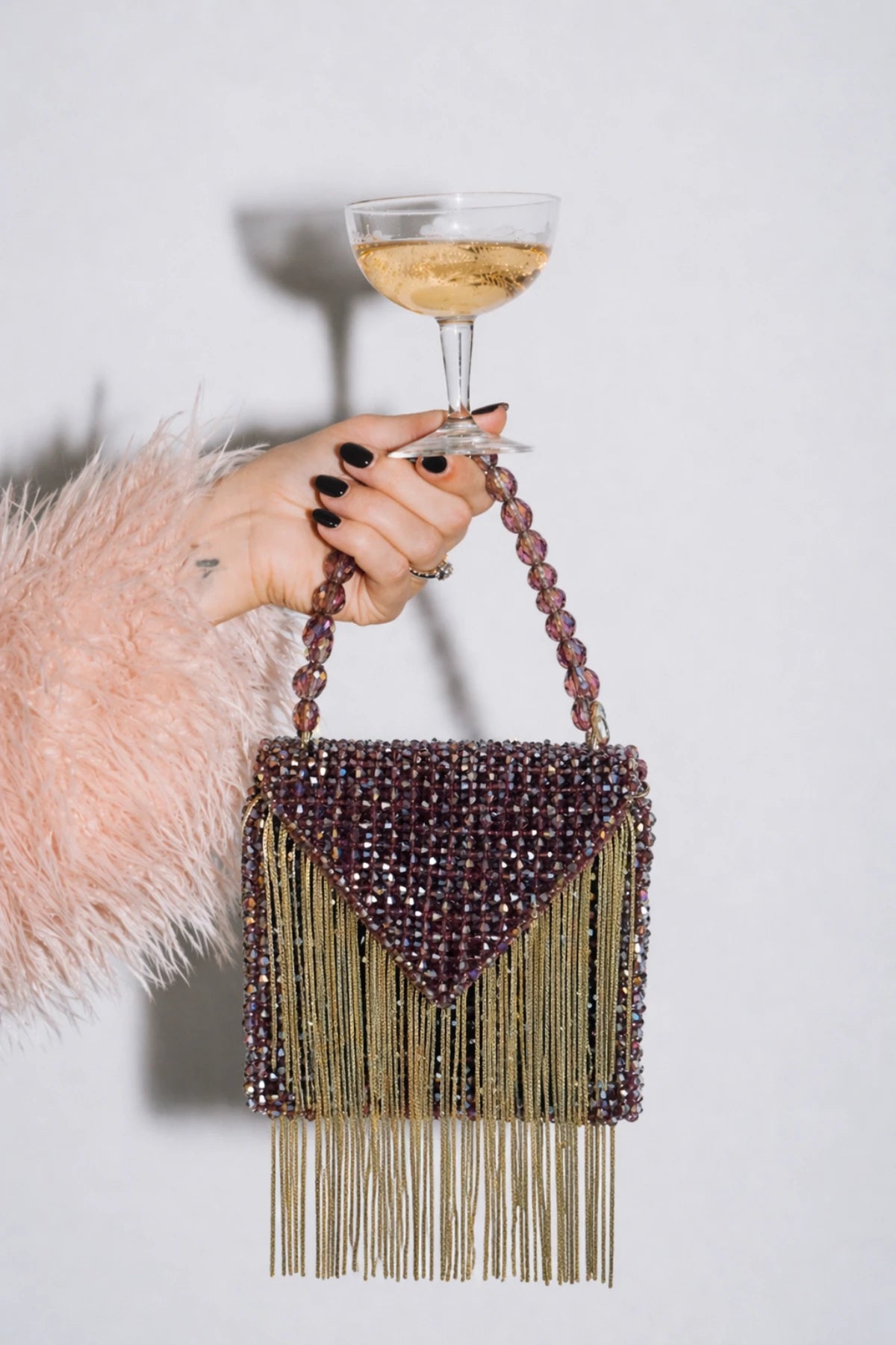 Luxury mini handbag for travel, brunches and destination holidays